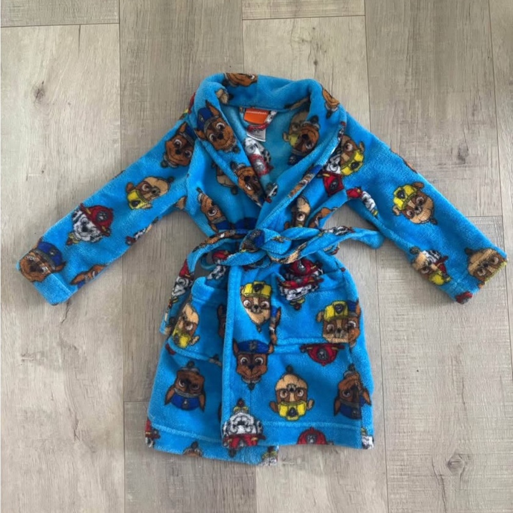 Paw Patrol Blue Kids Pajama Robe